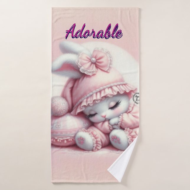 Adorable Babytuch - Ultraweich gezogenes Handtuch  Badehandtuch (Badehandtuch)