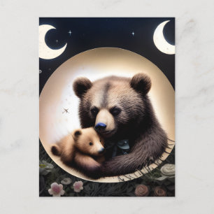 Adorable Bären Postkarte