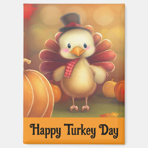 Adorable bébé Turquie Magnet