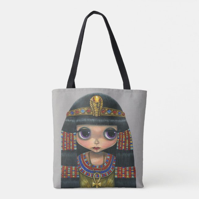 Adorable Big Eye Cleopatra Queen Girl Doll Tasche (Rückseite)