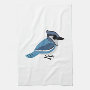 Adorable Blue Jay Handtuch