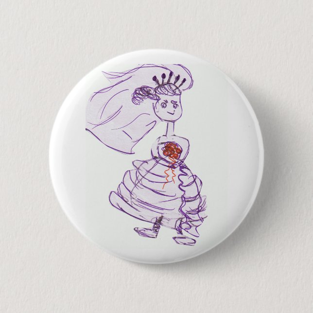 Adorable Bride Button (Vorderseite)