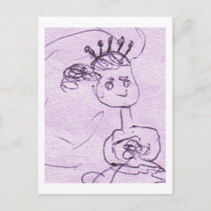 Adorable Bride Postkarte