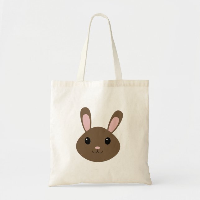 Adorable Brown Bunny Tragetasche (Vorne)