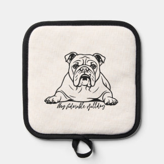 Adorable Bulldog Topflappen