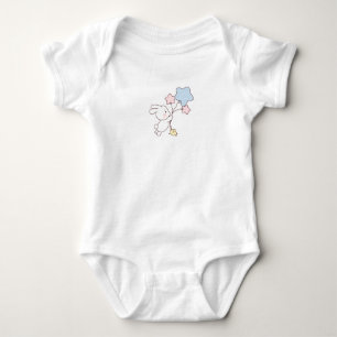 Adorable Bunny Baby Bodysuit Strampler