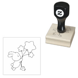 Adorable Bunny Briefmarke Gummistempel