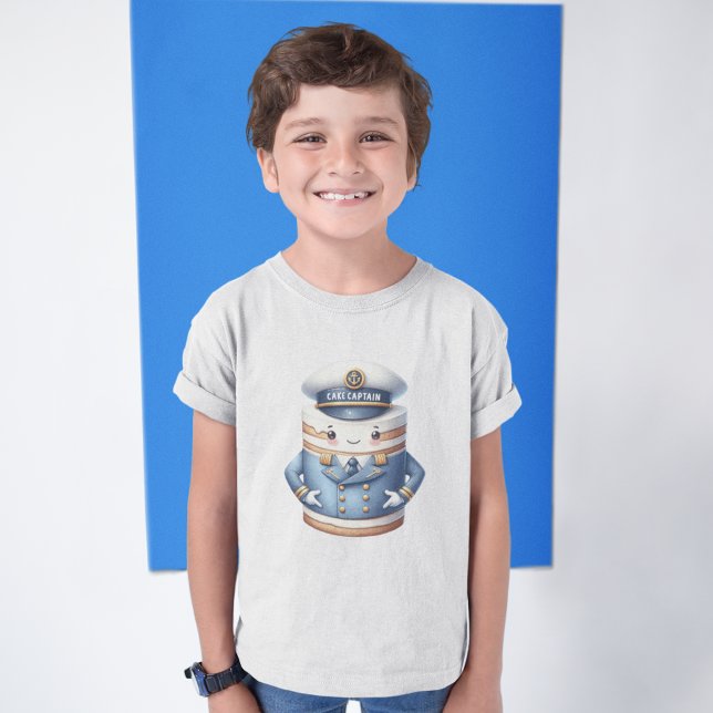 Adorable Cake Captain - Sweet Seas Adventure T-Shirt (Von Creator hochgeladen)