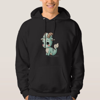 Adorable Capricorn Zodiac Creature u2013 Cute Myth Hoodie