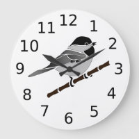 Adorable Carolina Chickadee Cartoon