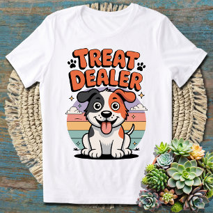 Adorable Cartoon Dog Fun Design für Hundeliebhaber T-Shirt