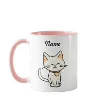 Adorable Cat Custom Name