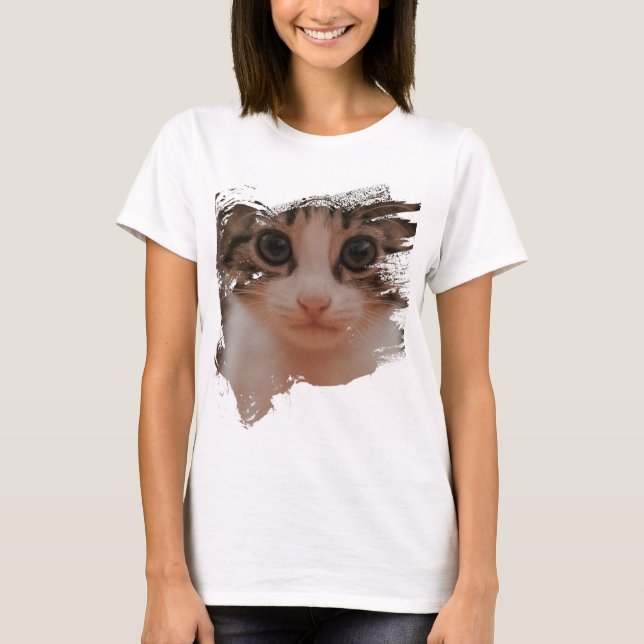 Adorable Cat-Geschenk T-Shirt (Vorderseite)