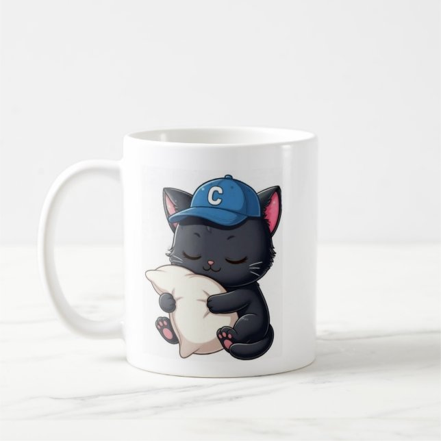 Adorable Cat Mug (Gauche)