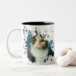 Adorable Cat Zweifarbige Tasse