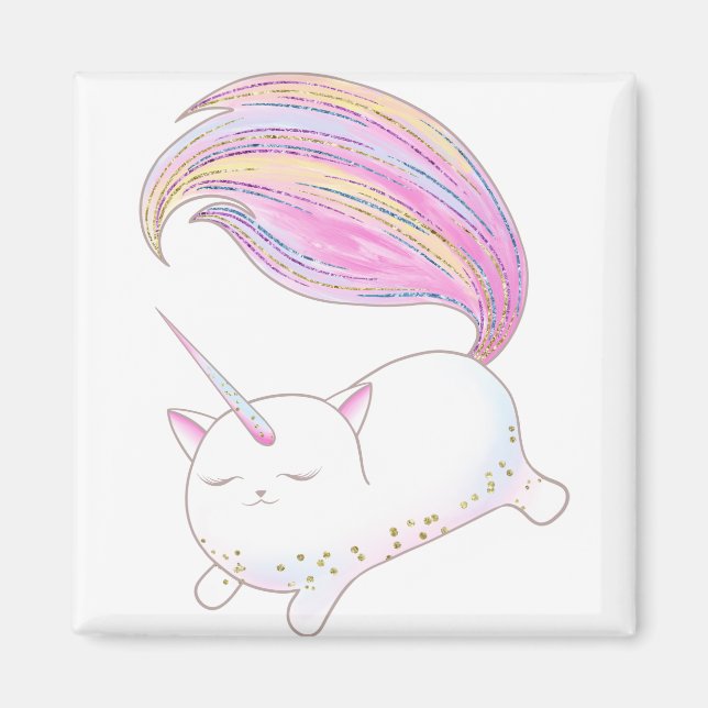 Adorable Caticorn Magnet (Vorne)