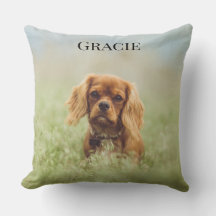 Adorable Cavalier King Charles Welppy Kissen