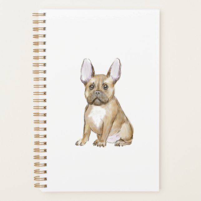 Adorable chiot français bulldog (Devant)