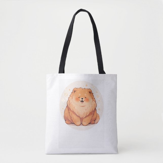 Adorable Chow Chow Classic T - Shirt (7) Tasche (Vorderseite)