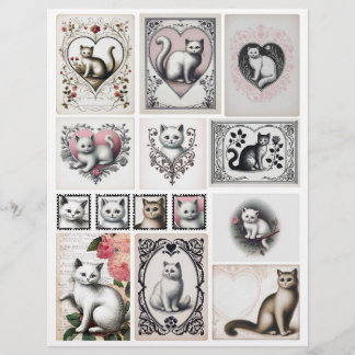 Adorable Collection Katze Ephemera