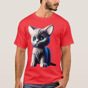 Adorable Coole Niedliche Katzen und Kätzchen 42 T-Shirt