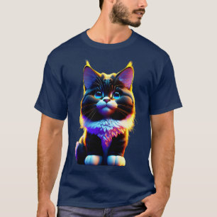 Adorable Coole Niedliche Katzen und Kätzchen T-Shirt