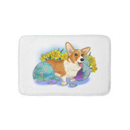 Adorable Corgi Badematte