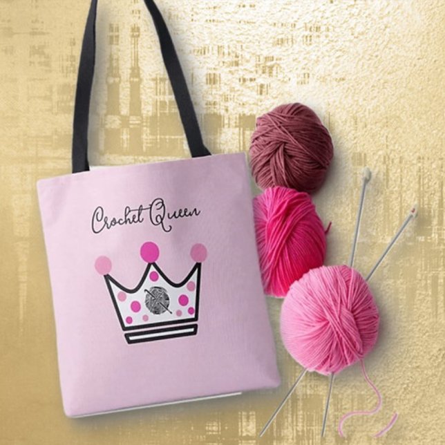 Adorable Crochet Queen Gift Tasche (Von Creator hochgeladen)