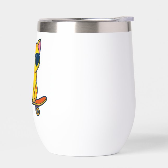 Adorable cute cat mug  (Gauche)