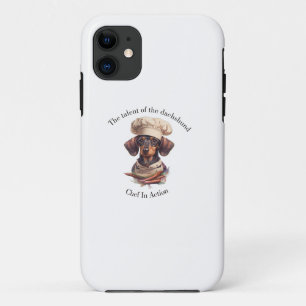 Adorable Dachshund Chef iPhone 11 Coque