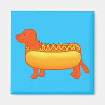 Adorable Dackel Hot Dog