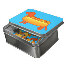 Adorable Dackel Hot Dog