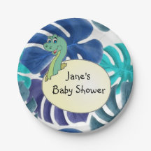 Adorable Dinosaur Babydusche 