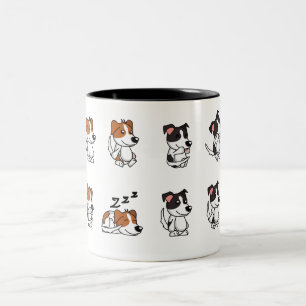 Adorable Dog Design Keramik Tasse