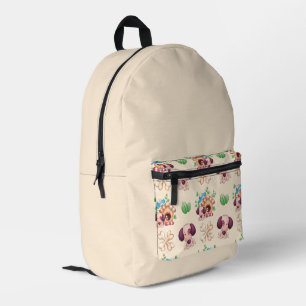 Adorable Dog Muster Bedruckter Rucksack