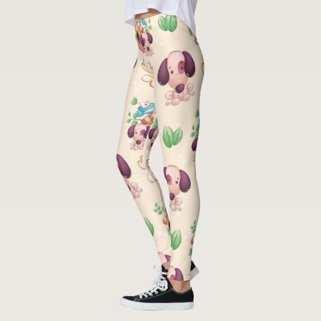 Adorable Dog Muster Leggings (Links)