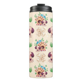 Adorable Dog Muster Thermosbecher
