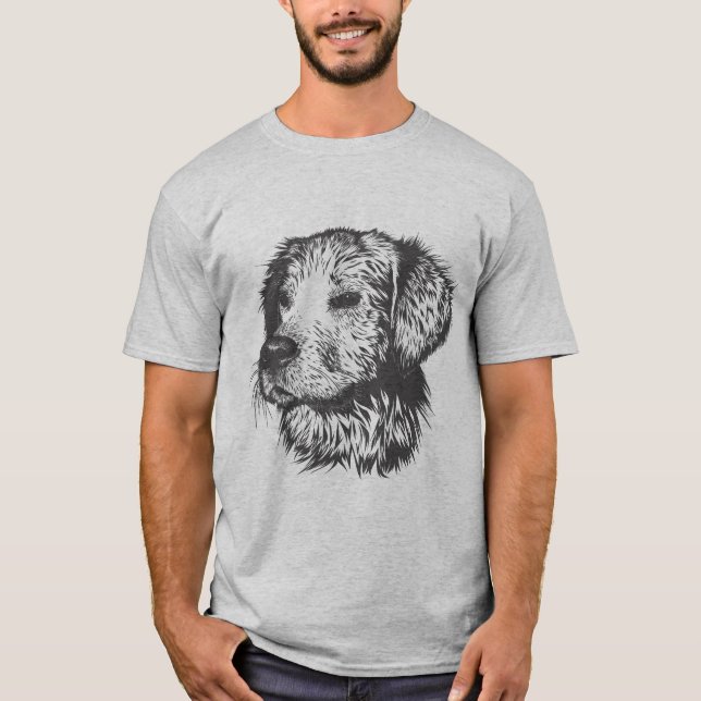 "Adorable Dog Print Shirt for Pet Lovers" (Vorderseite)