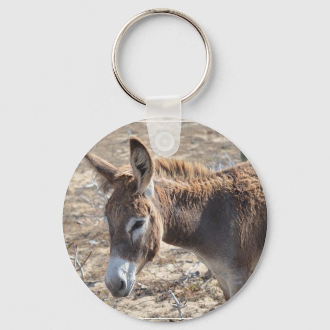 Adorable Donkey Schlüsselanhänger (Vorderseite)