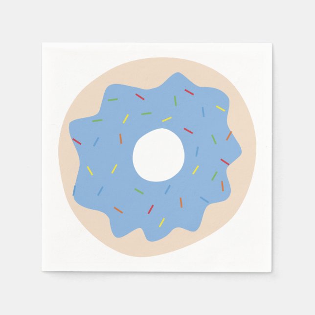 Adorable Donut Serviette (Vorderseite)