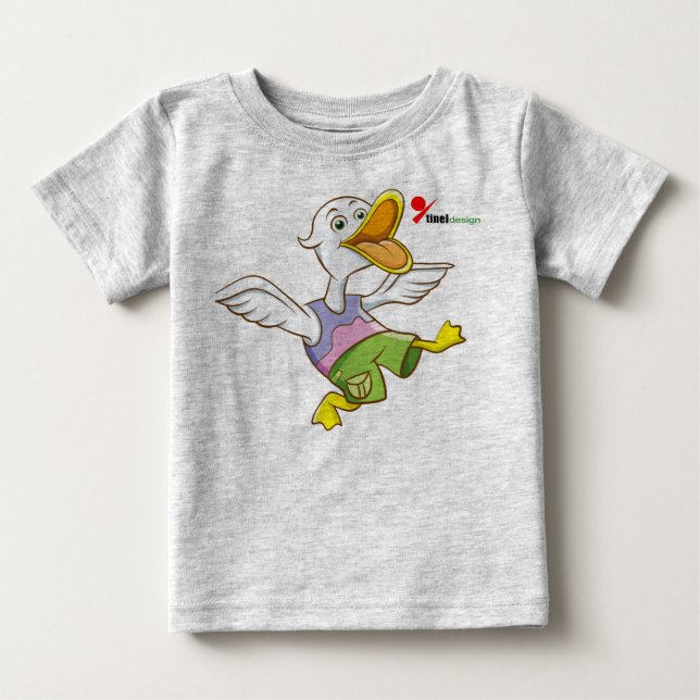 Adorable Duck Baby T - Shirt (Vorderseite)