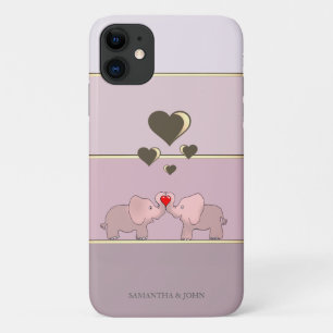 Adorable Elefanten in der Liebe Case-Mate iPhone Hülle