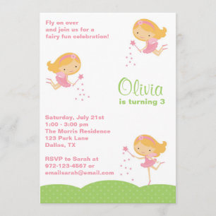 Adorable Fairy Einladungen