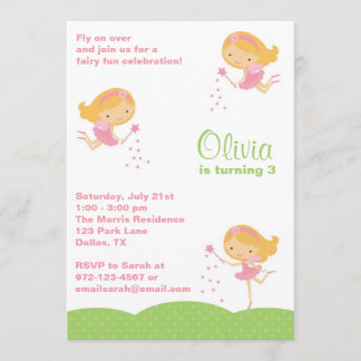 Adorable Fairy Einladungen
