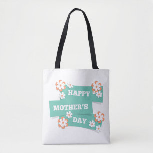 Adorable Floral Happy Mother Day   Tasche