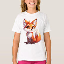 Adorable Fox Lover Geschenk Niedliche Girls Woodla