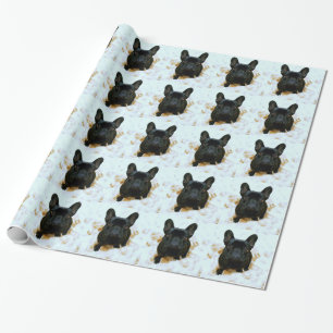 Adorable Französisch Bulldog Welpe! Geschenkpapier