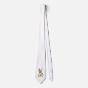 Adorable französische Bulldogge Neck Tie Krawatte