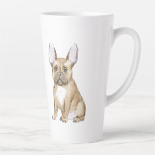 Adorable french bulldog puppy milchtasse