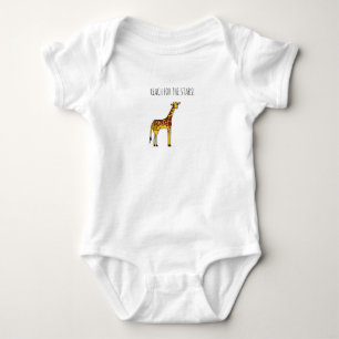 Adorable Giraffe Baby Strampler
